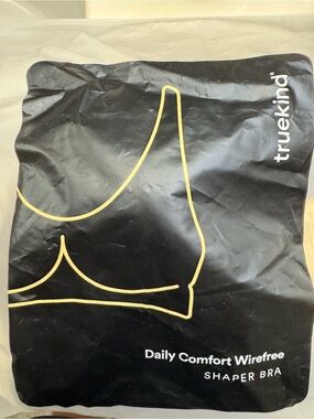Daily Comfort Wirefree Shaper Bra - Black size 3XL